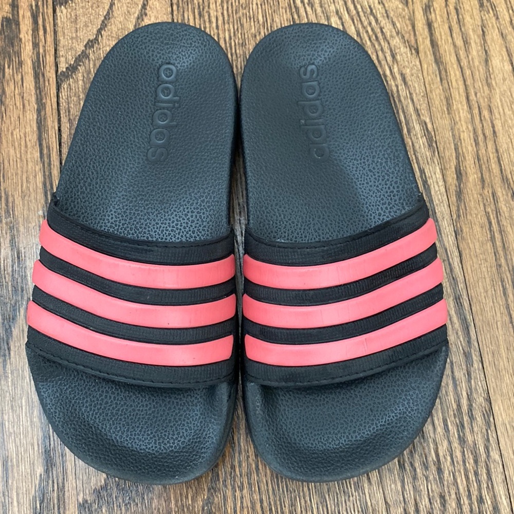 Adidas slides - size 11 kid